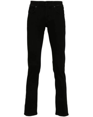 Dondup Slim-Fit Trousers - Black