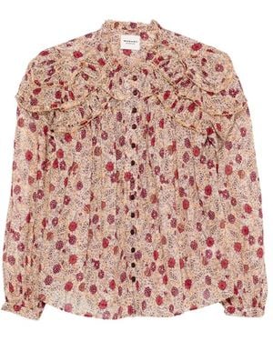 Isabel Marant Christa Blouse - Roze
