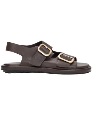 ESTRO Flat Sandals - Marrón