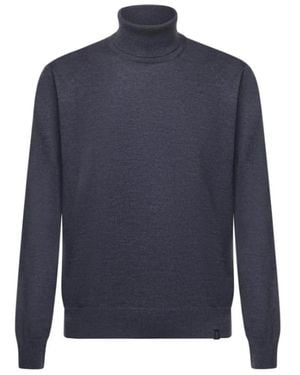 Fay Turtlenecks - Blue