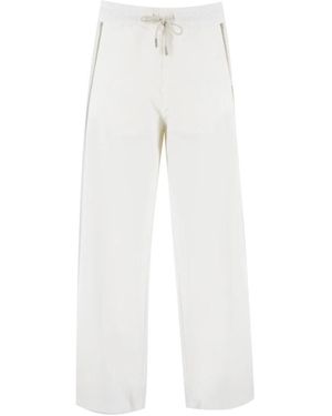 Panicale Wide Trousers - Bianco