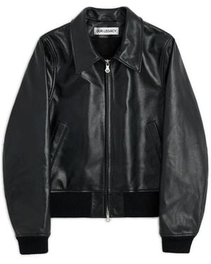 Our Legacy Leather Jackets - Nero