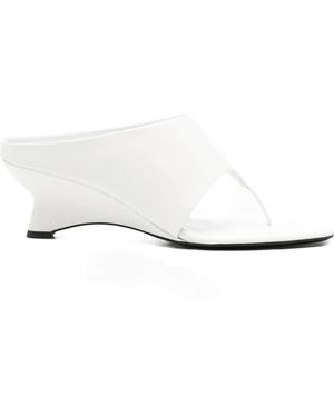 KHAITE Marlow Mule - Weiß