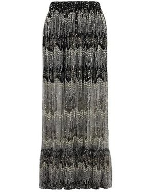 Rabanne Maxi Skirts - Gris