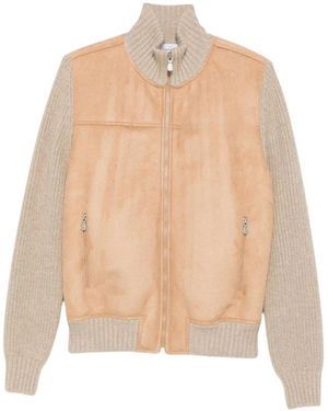 Gran Sasso Bomber Jackets - Natural