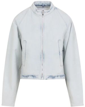Alaïa Denim Jackets - Blue