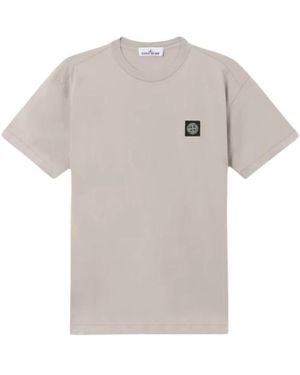 Stone Island T-Shirts - Gris