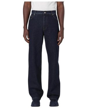 Burberry Straight Fit Jeans - Blue