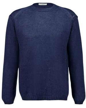 Piacenza 1733 Round-Neck Knitwear - Blue