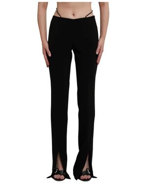 DSquared² Wide Trousers - Black