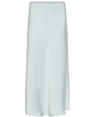 Ichi Midi Skirts - Blue