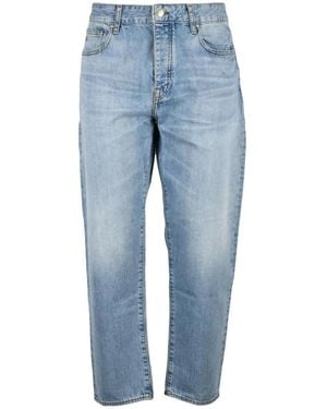 ARMANI EXCHANGE Loose Fit Jeans - Blue