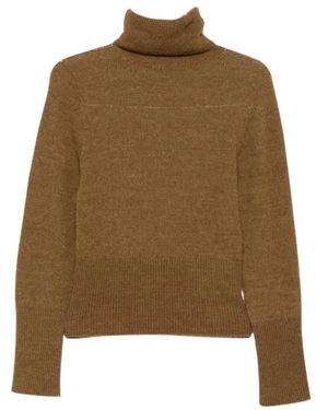 Cortana Rollkragenpullover - Grün