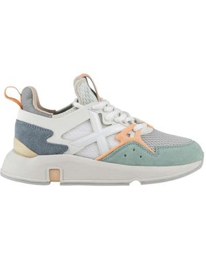 Munich Schoenen ,Veelkleurig ,Casual Sneakers Clik 86 - Blauw