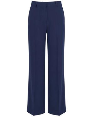 Ottod'Ame Broeken ,Blauw ,Polyester Palazzo Broek