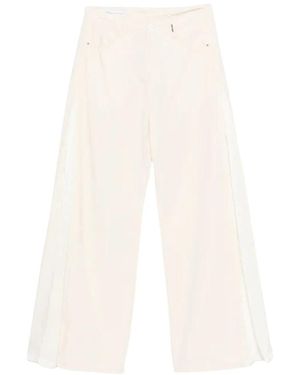 High Wide Hosen - Weiß