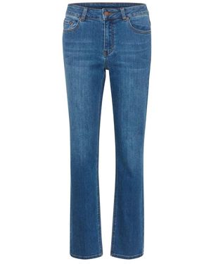 Kaffe Jeans ,Blauw ,Katoen Kasinem Straight Jeans