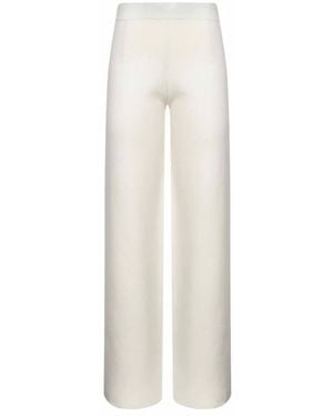 Max Mara Wide Trousers - White