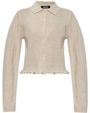 ROTATE BIRGER CHRISTENSEN Wollcardigan - Natur
