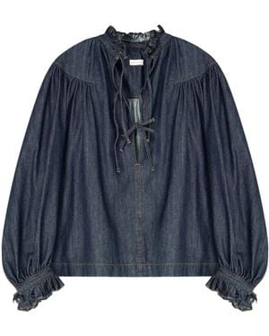 Dries Van Noten Blouses - Blue