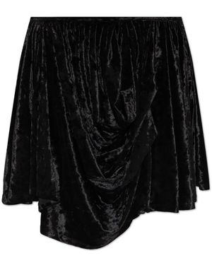 Ganni Short Skirts - Negro