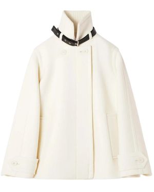 Lanvin Belted Coats - Blanco