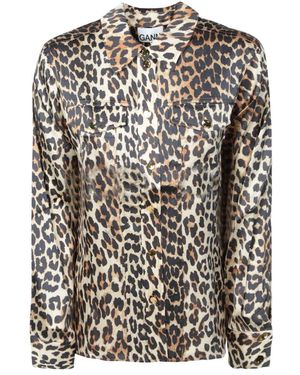 Ganni Shirts - Nero