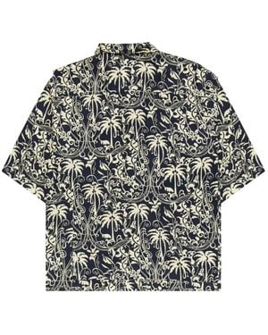 Laneus Short Sleeve Shirts - Grey