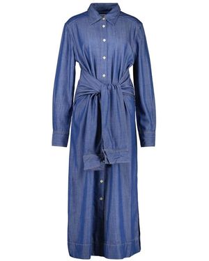 Replay Shirt Dress - Blau