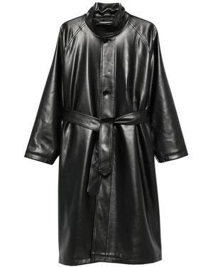 Frankie Shop Jassen ,Zwart ,Leather Jassen