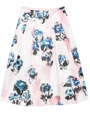 Stine Goya Rokken ,Roze ,Katoen 2574 Cotton Mix Duchess - Blauw