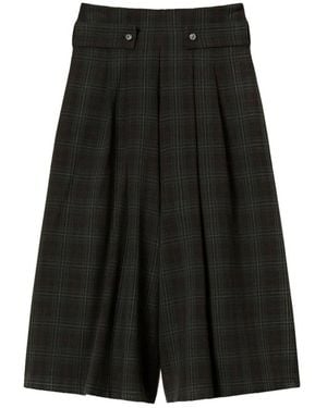 Actitude Cropped Trousers - Nero