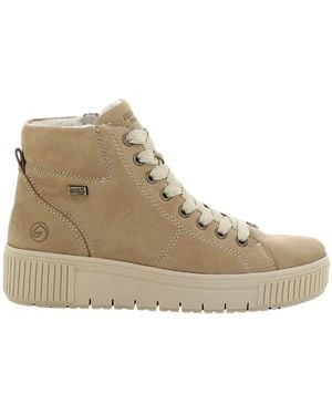 Remonte Schoenen ,Leer D3B76 Sneaker - Naturel