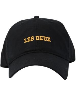 Les Deux Mini Blake Dad Cap - Schwarz