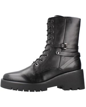 Regarde Le Ciel Lace-Up Boots - Negro