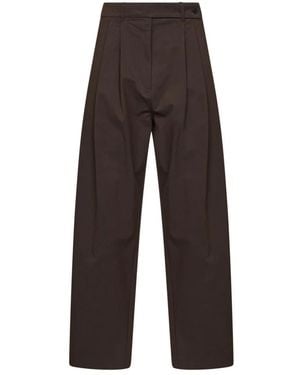 Co. Wide Trousers - Brown