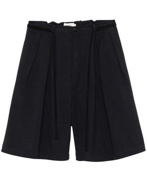 Barena Short Shorts - Negro
