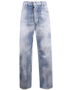 DSquared² Straight Fit Jeans - Blue