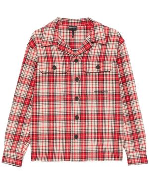 Emporio Armani Casual Shirts - Rojo