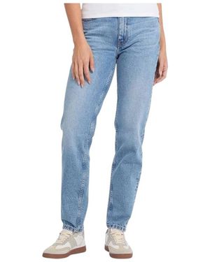 Guess Jeans ,Blauw ,Katoen G06 Mom Jeans