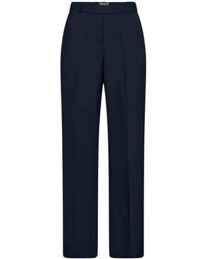 Mos Mosh Straight Trousers - Blue