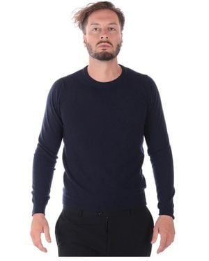 Daniele Alessandrini Round-Neck Knitwear - Blue