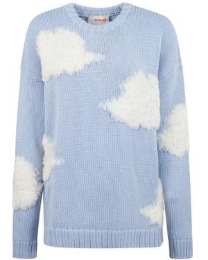 Fiorucci Round-Neck Knitwear - Blauw