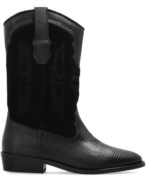Zadig & Voltaire Cowboy Boots - Negro