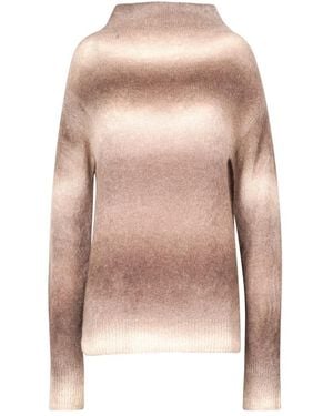 Alysi Hoge Hals Top - Roze