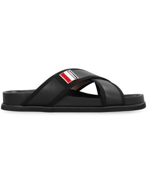 Thom Browne Sliders - Black