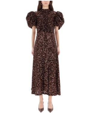 ROTATE BIRGER CHRISTENSEN Party Dresses - Marron