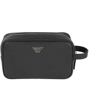Emporio Armani Toilet Bags - Black