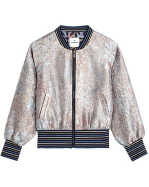 Summum Jacket Jacquard - Grau