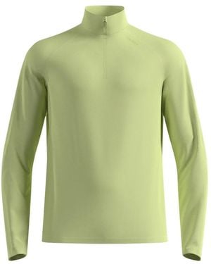 Odlo Long Sleeve Training Tops - Verde